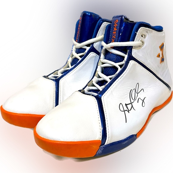 VTG SIGNED STARBURYs NEW YORK KNICKS AUTOGRAPHED 10.5 STEPHON MARBURY BASKETBALL - Picture 8 of 10